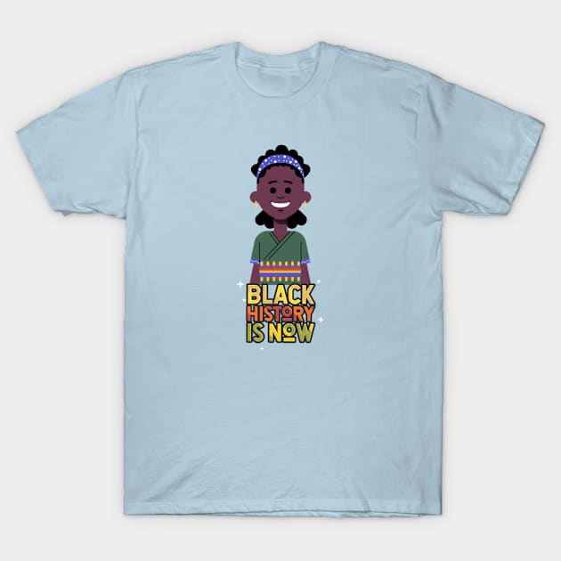 Black history month t-shirt T-Shirt by cuttar